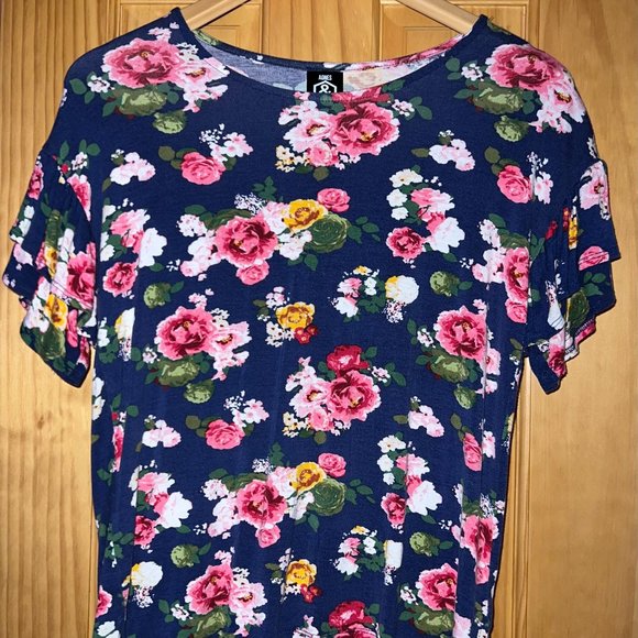 Agnes & Dora Tops - Floral Frill Sleeve Shirt Top